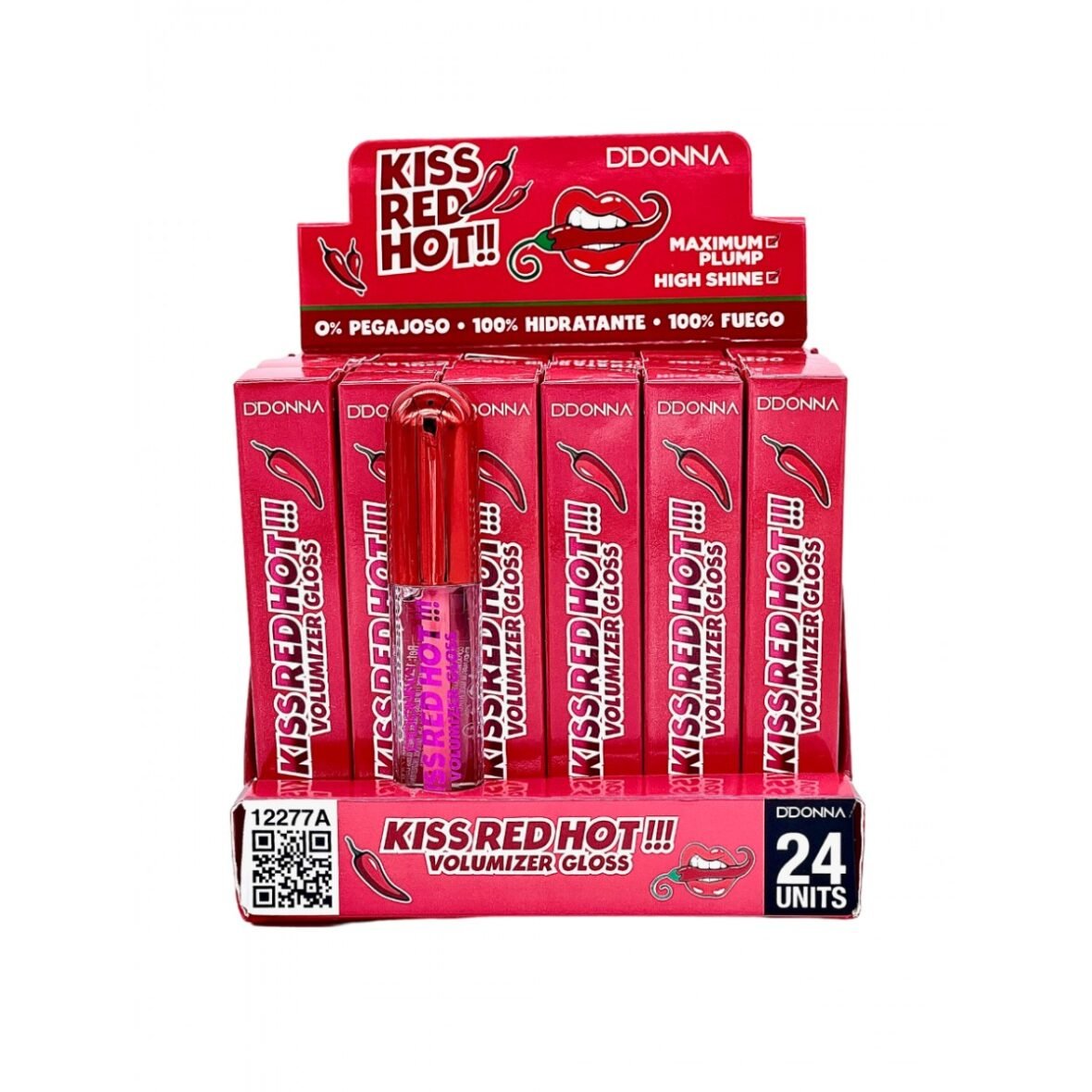 Kiss Red Hot Gloss Oil Volumizer