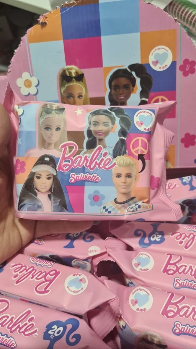 Toallitas Barbie